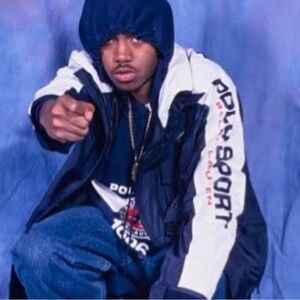 POLO SPORT Jeans Co Windbreaker JACKET FLEECE Y2K Small